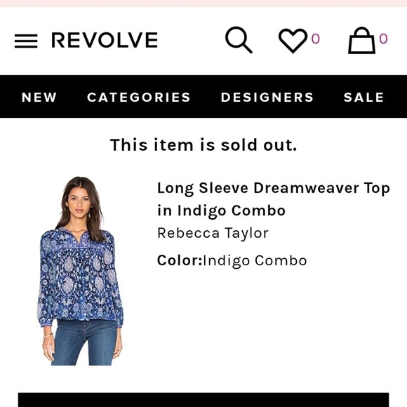 Rebecca Taylor Silk Dreamweaver Paisley Bohemian Peasant Blouse Indigo Size 6 - Picture 15 of 16